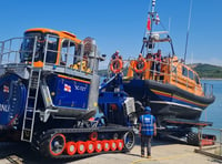 New Quay RNLI try out new vessel