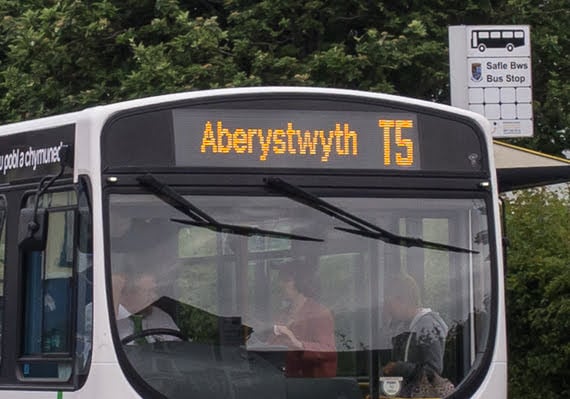 T5 Trawscymru service