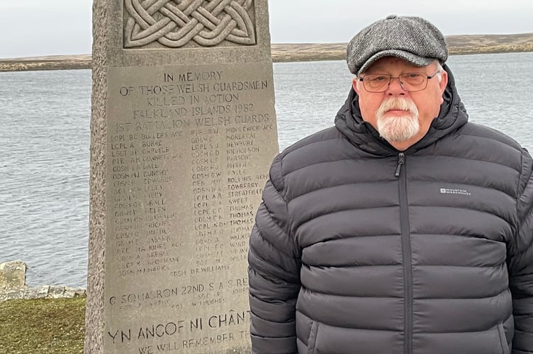 Paul at the Fitzroy Memorial