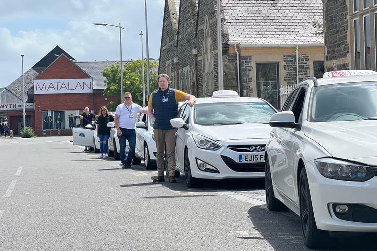 Cymru Cabs taxi drivers