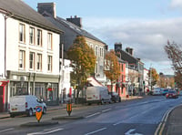 78-year-old man crashed into parked car in Machynlleth