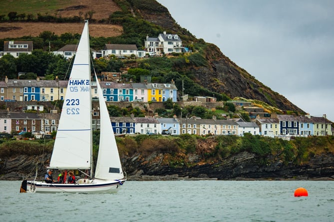 Boats at New Quay