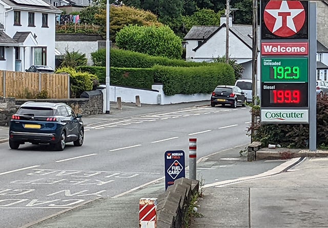 Aberystwyth motorists ‘fleeced’ at the fuel pump