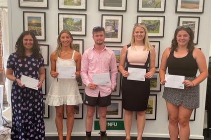 Young farmers receive scholarship fund boost