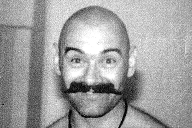 Prisoner Chrles Bronson. See Ross Parry story RPYBRONSON; Britains most notorious prisoner, Charles Bronson, due at Leeds Crown Court for hearing after allegedly attacking prison officer