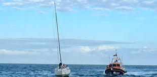 RNLI rescue two people struggling to sail yacht