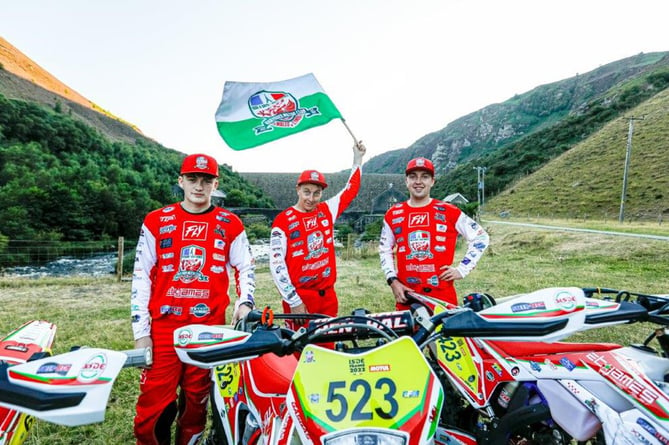 Rhayader Motor Club’s Jack Probert, Shaun Buchan and Adam James are heading to the ISDE 2022