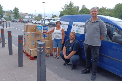 Aberystwyth Morrisons donates cereal to breakfast club