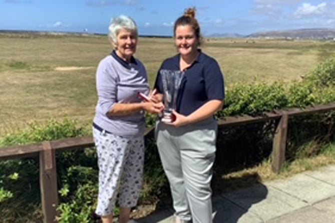 Borth and Ynyslas Golf Club competition winners August 2022