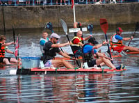 Rafters make a splash for Pwllheli RNLI’s annual race