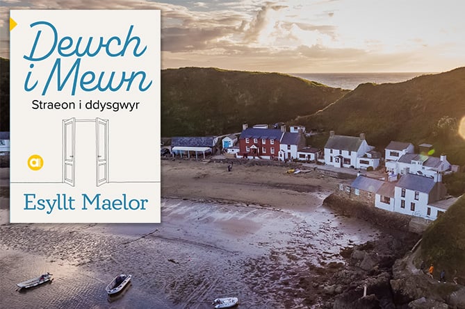 Dewch i Mewn contains stories written by Esyllt Maelor and members of a reading group from the Nefyn area