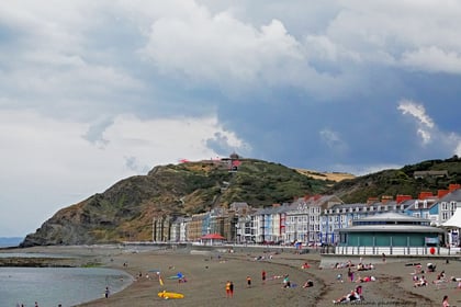 Why these visitors will return to clean Aberystwyth