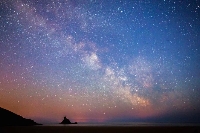 Parkdean Resorts stargazing picture supplied