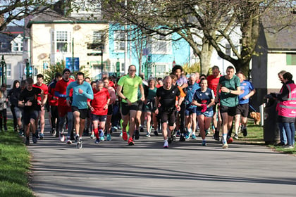 Celebrating a decade of parkruns in Aberystwyth