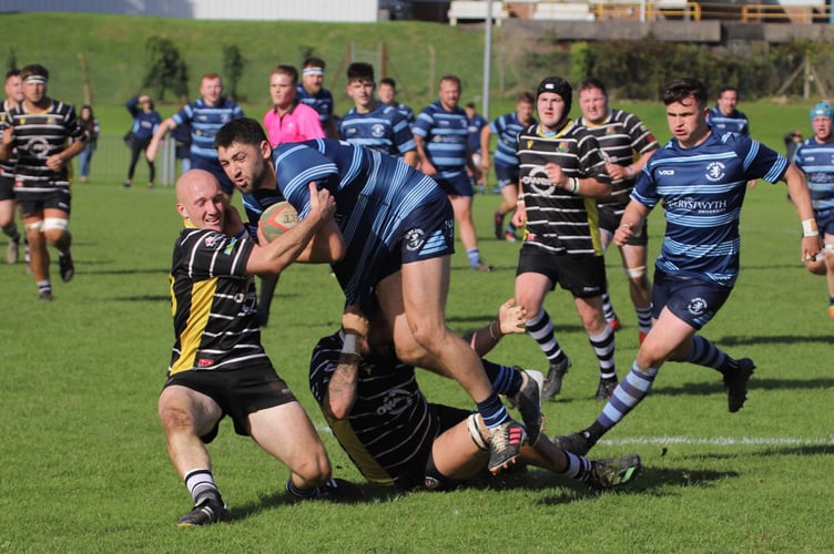 Felinfoel 13 Aberystwyth 13, Admiral National League 1 West