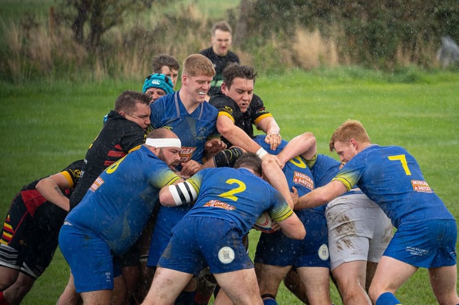 Aberaeron 36 Betws 5, wru division 3 Cup , group M  151022