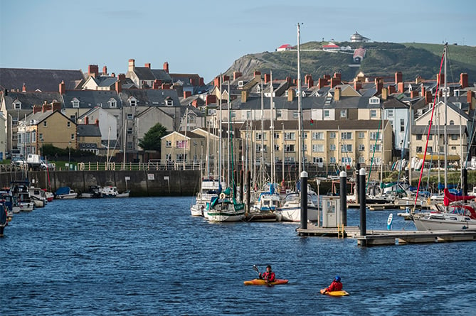 Aberystwyth marina