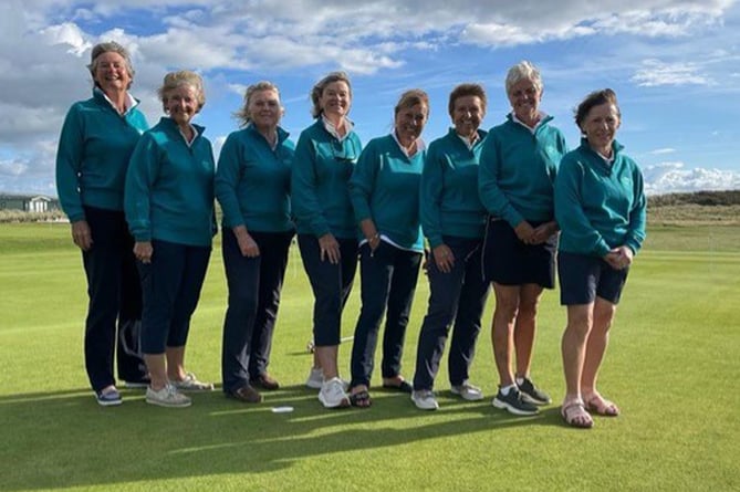 The Aberdovey Golf Club’s Ladies Scratch Team, October 2022