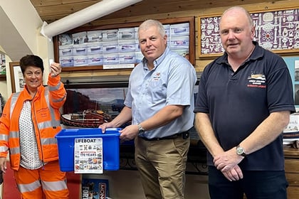 RNLI raffle raises amazing £2,500 for lifeboat station