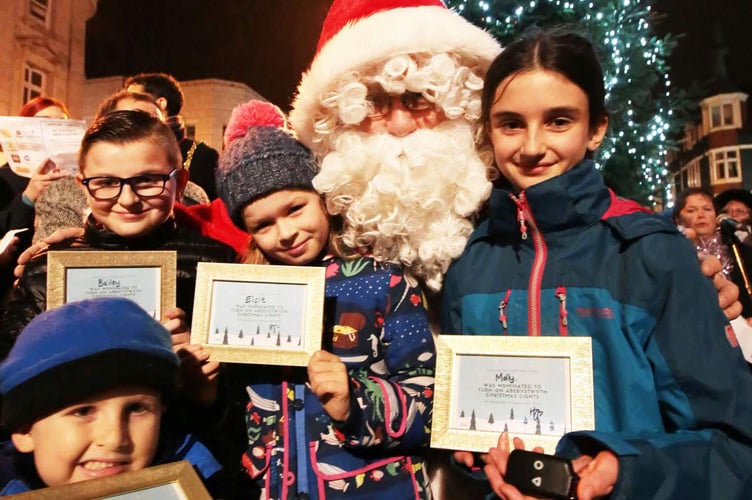 In 2018, Joseph Kenobi, Bailey Mathias, Eifie Everand-Walker and Molly Bakewell were nominated by their schools to switch on the Christmas tree lights