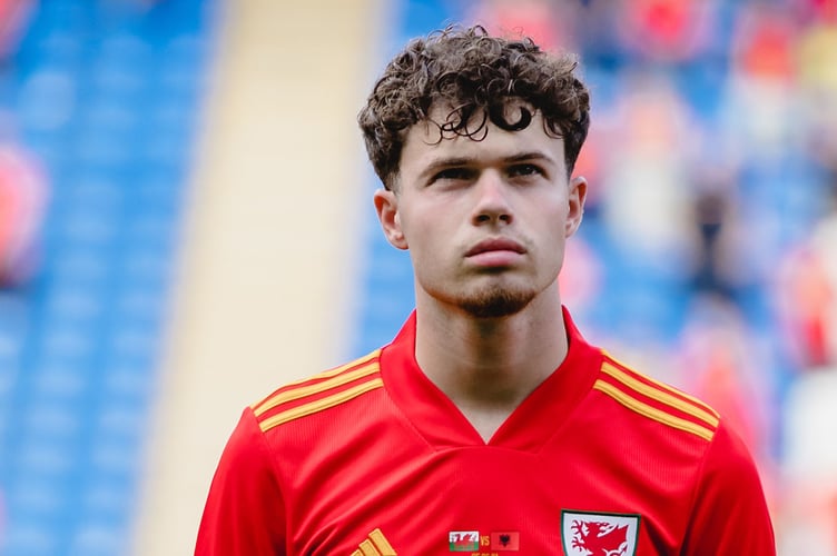 CARDIFF, WALES - 05 JUNE 2021:  Wales' Neco Williams during the international challenge match, Wales v Albania at the Cardiff City Stadium, Cardiff, Wales, June 5th. (Pic by John Smith/FAW)