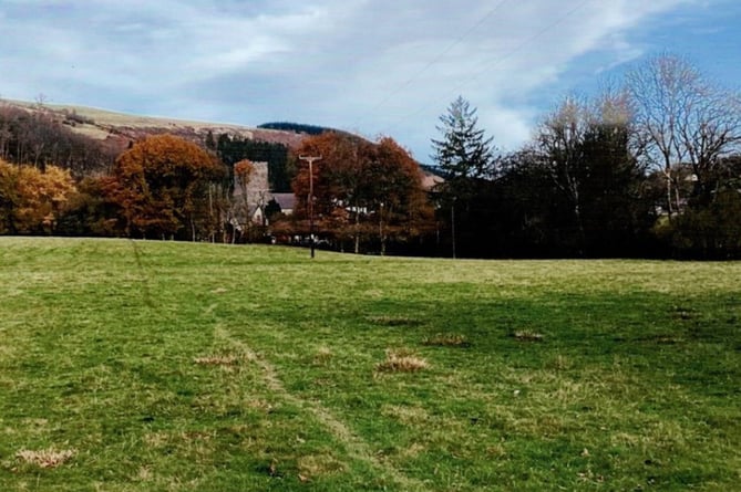 The field where the first ever recorded game of rugby in Wales was played in 1866