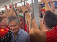 WATCH: Cymru fans blast out the National Anthem