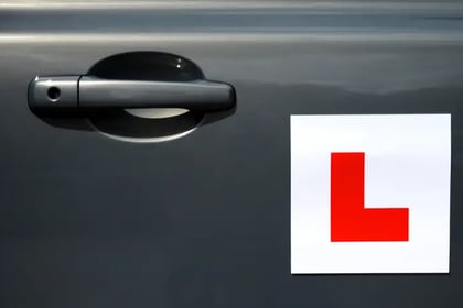 Learner driver caught at 92mph
