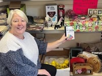 Village shop holds Christmas raffle to help Bronglais Appeal