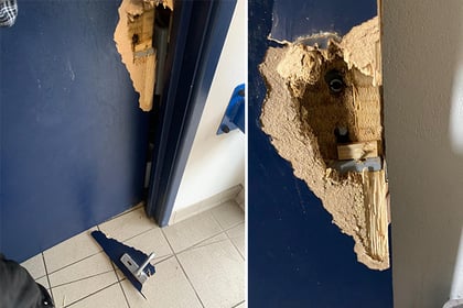 Police appeal in hunt for vandals who damaged public toilets