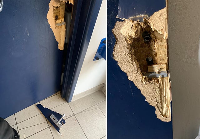 Police appeal in hunt for vandals who damaged public toilets