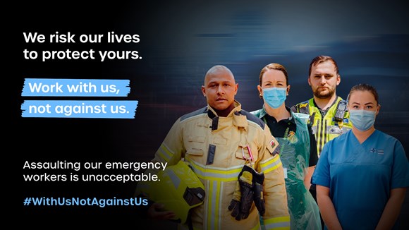 Emergency services relaunch Christmas campaign against assaults