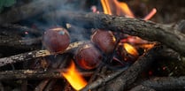 Fire up some roasted chestnuts to warm you up on New Year's Eve