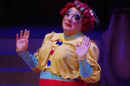 Mother Goose panto at Aberystwyth Arts Centre