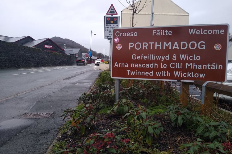 Porthmadog Stock image