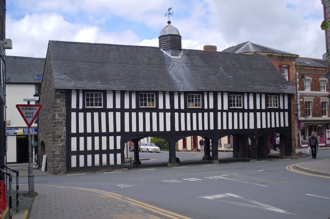 Llanidloes market hall