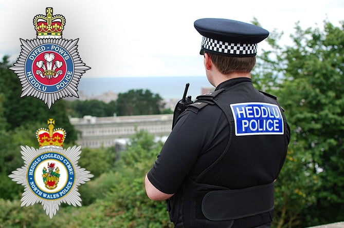 Stock photo for Dyfed-Powys and North Wales Police stories