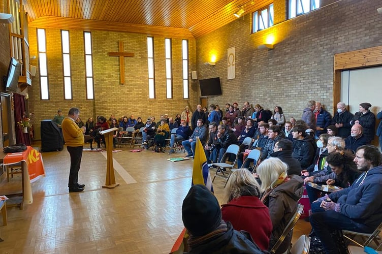 Professor John Gough chaired the proceedings