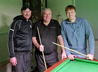 Penparcau A win KO Singles Team snooker final