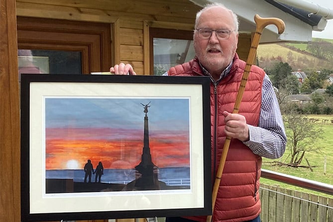 Wyn Mel and his Machlud Haul Aberystwyth picture