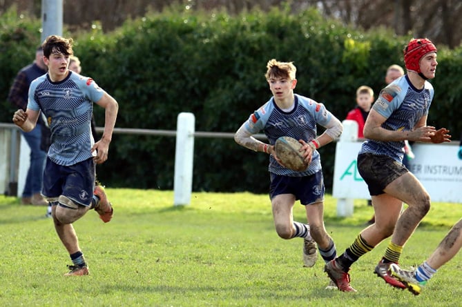 Aberystwyth RFC U14s defeated Haverfordwest 29-10 to progress in the Pembrokeshire Cup