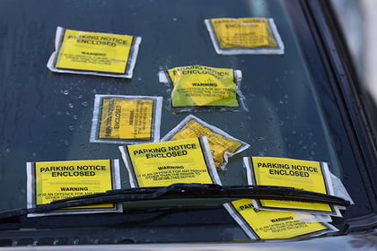 15 parking tickets handed out every day in Ceredigion