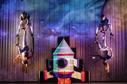 Circus performers head to outer space for first ever family show