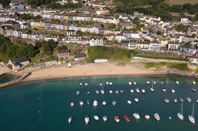 New Quay beach