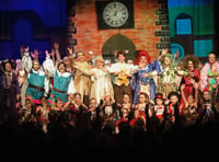 Players celebrate panto return to Aberdyfi