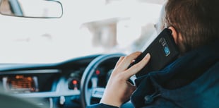 Mobile phone driving fine