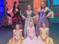 Past and present pupils put on a wonderful panto