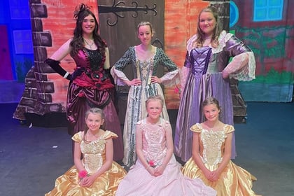 Past and present pupils put on a wonderful panto