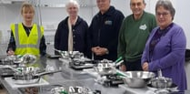 Food bank volunteers welcome addition of new kitchen