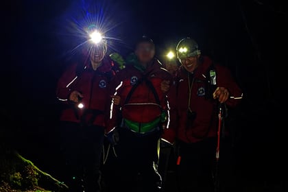 Warning issued following rescue of two men off Cader Idris